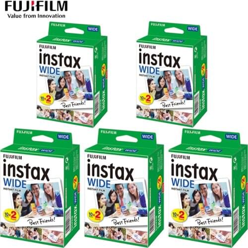 10-100 Sheets Fujiflm Instax Wide Photo Paper Polaroid 5 Inch Wide Format Wide 300 210 INSTAX Fim
