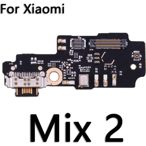 USB Charger Board Port Connector Mic PCB Dock Charging Flex Cable For XIAOMI Mix 2