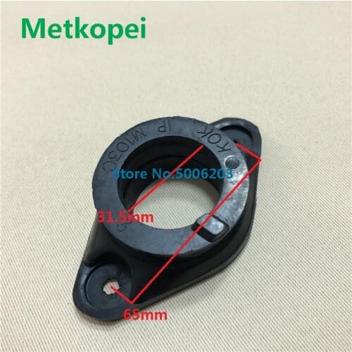 Motorcycle QM200GY GXT200 GS200 QM250 carburetor interface adapter intake manifold glue for Suzuki 200cc refit joint accessories