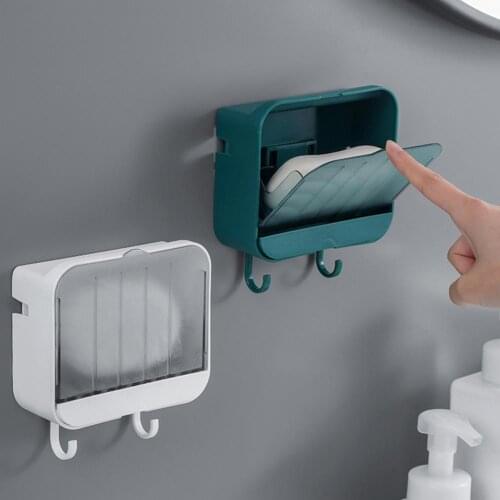 Soap Box Creative Waterproof Lightweight Soap Storage Organizer Dish Towel Rack Organizer Storage for Home