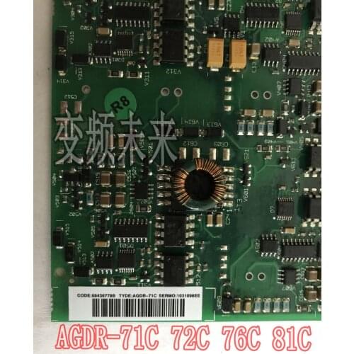 Original new ACS800 series inverter drive board AGDR-71C/AGDR-72C/AGDR-76C/AGDR-81C warmly for 1 year 1pcs