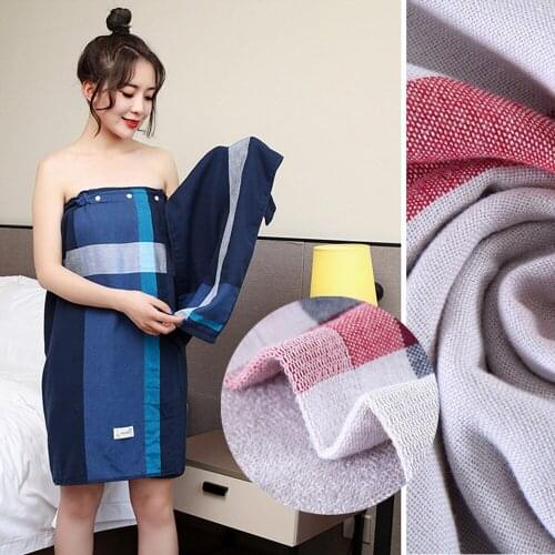 Couple style cotton bath towel bath skirt beauty salon beach daily necessities set tube top bath towel bath skirt 70x140+35x75