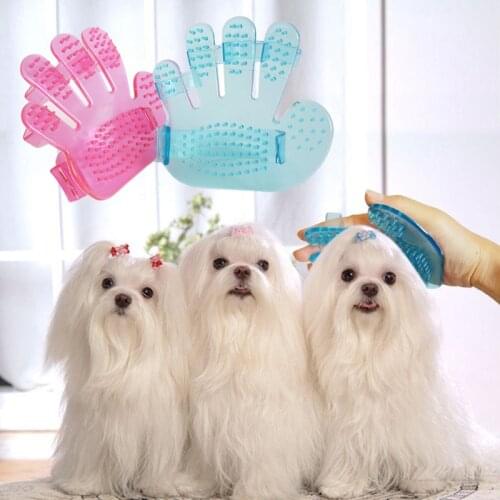 Pet Grooming Glove for Cat Brush Comb Cat Hackle Pet Deshedding Brush Glove for Dog Pet Hair Glove for Cat Dog Grooming