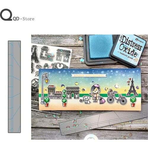 Floor Road Embossing Cutting Dies Stamps Dies Scrapbooking Mold Cut Handmade Tools DIY Craft Decoration 2021 New Metal Dies