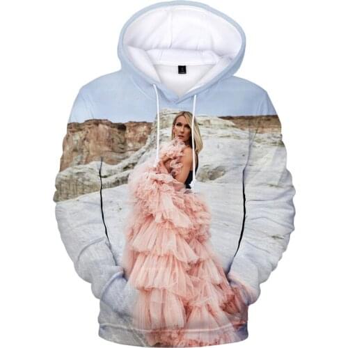 Popular Celine Dion 3D Print Hoodie Sweatshirts Boys/girls Fashion Casual Hip Hop Pullover Harajuku Street Celine D Kids Clothes
