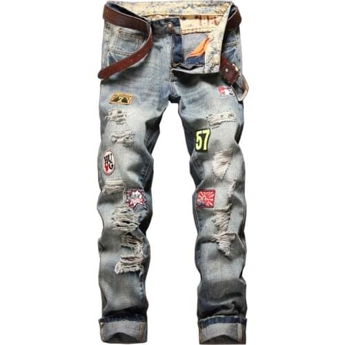 SUPZOOM Straight Jeans For Men