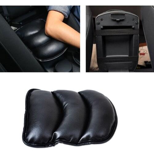 Universal Car Seat Cover Soft Leather Auto Center Armrest Console Box Armrest Seat Protective Pad Mat Car Arm Rest Top Cover Hot