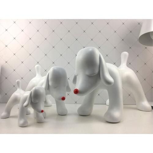 Yoshitomo Nara Standing Dreaming Dog Animal Sulpture Resin Table Piece Home Decoration House Decor Statue Collectible Art large