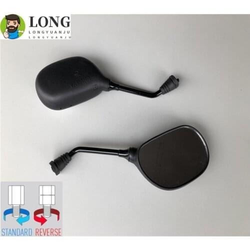 8mm Electric Motorcycle Rearview Mirrors For YAMAHA 100 JOG100 ZY100T JOG 100cc