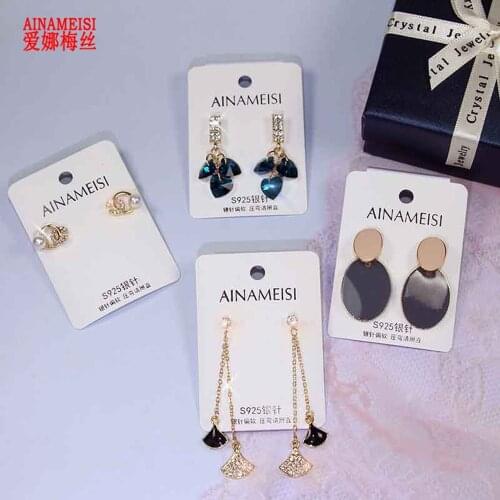 Carddoor Fashion Earrings Big Geometric Round Earrings For Women Hanging Dangle Earrings Drop Earring Modern Female Jewelry