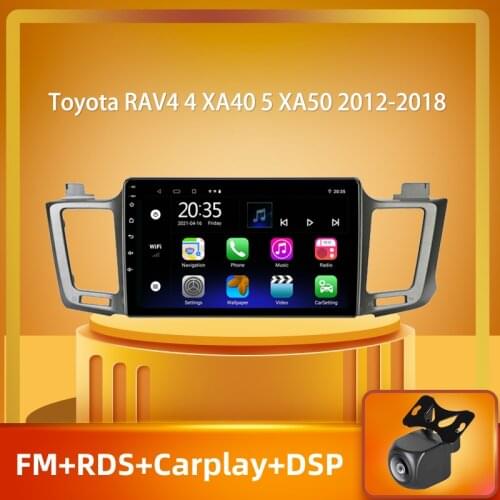 10 Inch Android 2GB RAM Car Radio Multimedia Video Player Navigation GPS For Toyota RAV4 4 XA40 5 XA50 2012 - 2018 2 din dvd