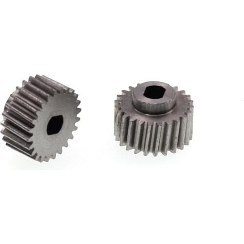 12.8*6mm 2pcs 24 Teeth Automatic Folding Rearview Mirror Engine Motor Gear For Accord fit CRV Spirior Assembly Jazz Parts