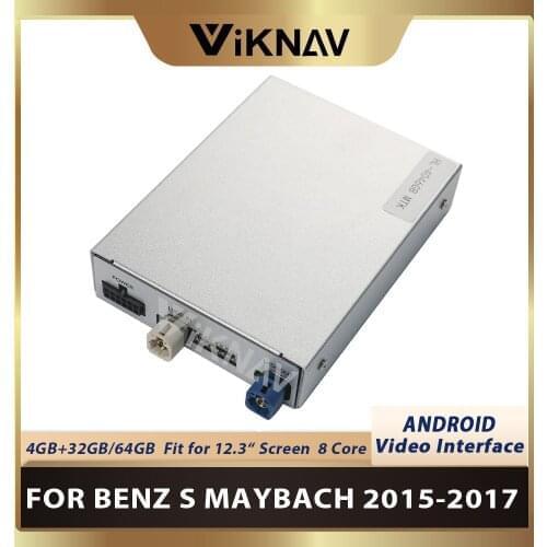 Car Multimedia Android Video Interface for-Benz S-Maybach 2015-2017 GPS Navigation intelligent system Decoding Box