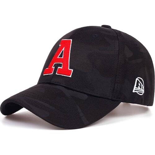 New unisex 3D A embroidery Baseball Cap Unisex Tactical Snapback Hat Hip Hop Outdoor Adjustable Summer Hats sports golf caps