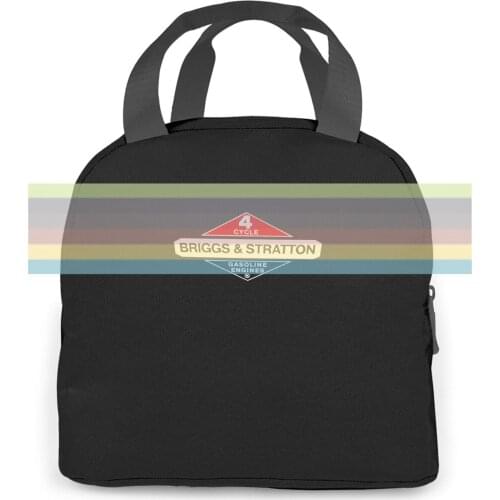 BRIGGS & STRATTON Rasenmäher Motoren Neue Kühlen stolz t hemd männer Unisex Neue Mode women men Portable insulated lunch bag