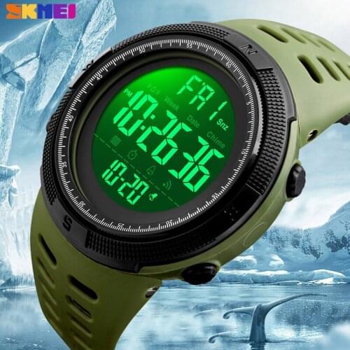 SKMEI New Watches Mens Military Army Digital Countdown Clock Sport Chrono Wristwatch Gift For Male Free Shipping Reloj Hombre