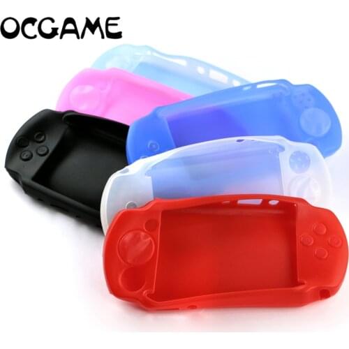 ChengChengDianWan Silicone Soft Protective Cover Shell for PSPE1000 PSP E1000 Body Protector Skin Case
