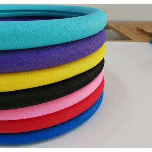 Car styling Silicone steering wheel cover FOR opel vectra c toyota corolla 2019 bmw f30 tucson vw golf 6 hyundai i20 kia rio 3