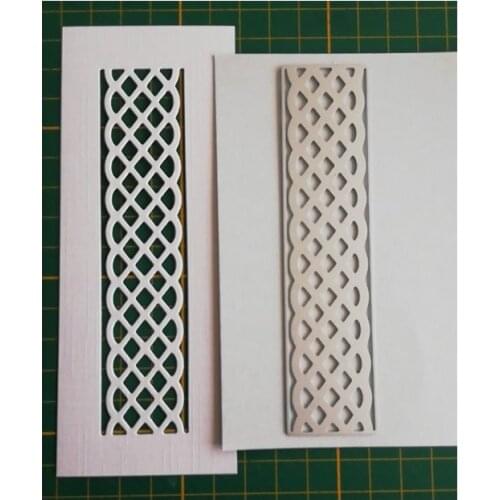 Metal cutting die stripe grid border craft frame die template for diy Scrapbooking emboss paper card making die mould stencil