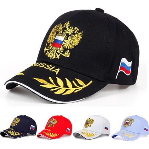 Fashion Baseball Hat Embroidery Russian Emblem Snapback Unisex Baseball Cap For Men & Women Patriot Caps Sport Sun Visor Hats