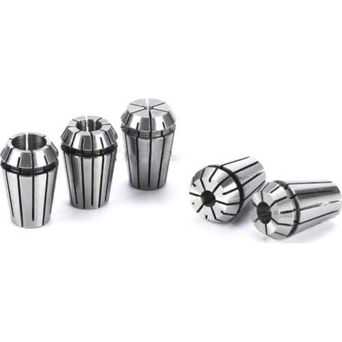 Set 10pcs 1/2/3/4/5/6/7/8/9/10mm Clamp Diameter ER16 Precision Spring Chuck Collect CNC Engraving Spindle Motor Tool