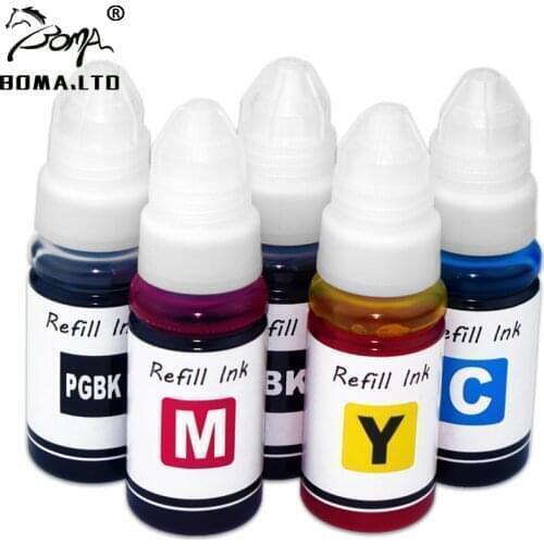 BOMA.LTD 5Color Printer Bulk Ink For PGI-5 CLI-8 PGI5 CLI8 For Canon PIXMA IX4000 IX5000 IP3300 IP3500 MP510 MP520 MX700