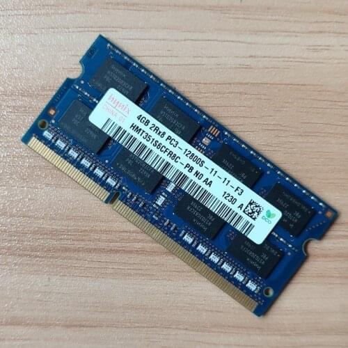 Hynix memoria DDR3 4GB 2RX8 PC3-12800S-11 RAMS DDR3 4GB 1600MHz for laptop memory notebook ram 1.5V 204PIN ddr3 memory