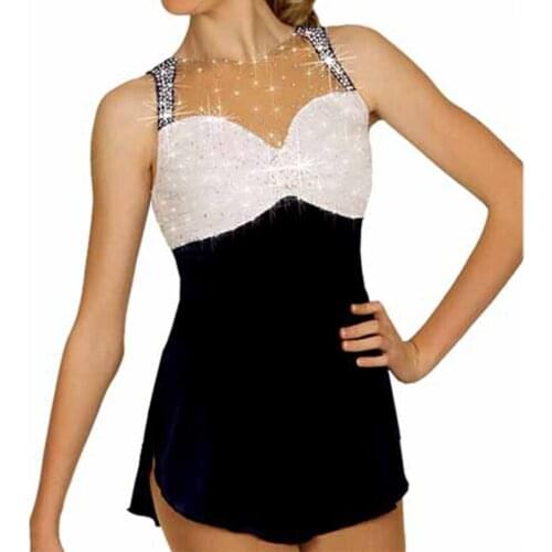 Figure Skating Dresses Girls and Women Customization Color Can Be Chosen By Itself Spandex Material Ice Skating Dresses