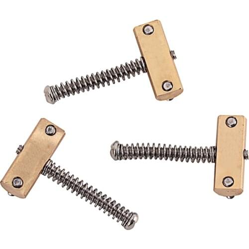 Vintage Style Compensated Saddle For Style Guitar Bridge Parts Copper