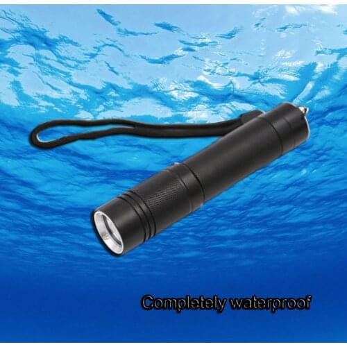 Outdoor Torch IPX8 new LED Waterproof XM-L T6 LED Flashlight 2 Modes 18650 Diving Flashlight Outdoor Hunting LED Torch
