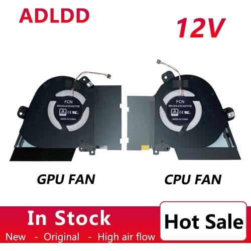 Laptop CPU GPU Cooling Fan cooler radaitor for ASUS ROG Zephyrus M15 GU502LWS 13NR02X0T02011 13NR02X0T01011 DC12V 1A 4PIN