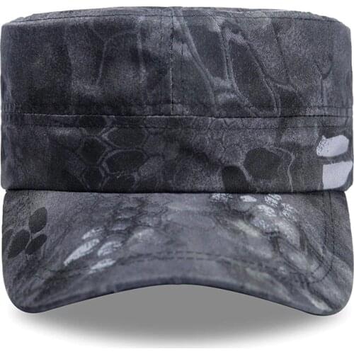 Military Hat Black Python Hats For Men Militarie Army Tactical Cap Camouflage For Combat Chapeau Militaire Working Hat