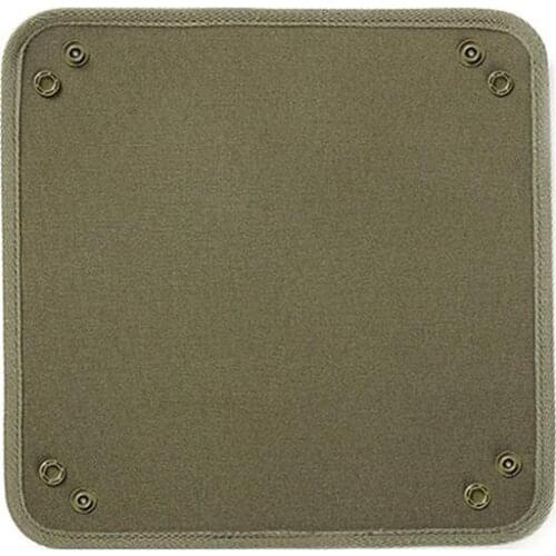 Waxed Canvas Storage Tray Folding Catchall Box Tray for Keys Coin