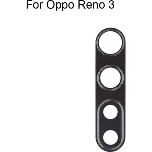 High quality For Oppo Reno 3 Back Rear Camera Glass Lens test good For Oppo Reno3 Replacement Parts Re no 3