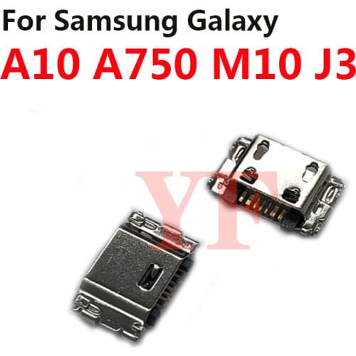 1000pcs USB Charging Charge Port Dock Socket Connector For Samsung Galaxy M10 2019 M105F /A10 A105F/ A7 2018 A750F A750