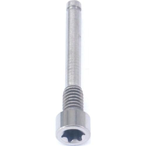 2PCS Ti M4 GR5 Titanium Bolts Scew For Bicycle Oil Brake Lining Pad DIY