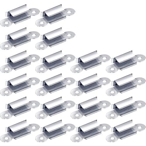 20Pcs 5.2mm Ender 3 Glass Bed Spring Turn Clips, Ender 3 Pro Bed Clips Clamp for Creality Ender 3 V2, Ender 3S and More