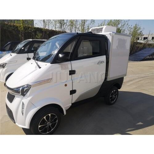 5000W Motor Refrigerated Truck Mini Electric Delivery Cars Box Pup Truck Electric Food Car New Energy Vehicle