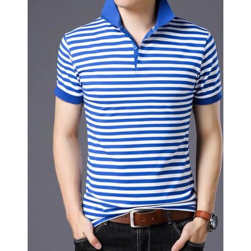 England Style Striped 2021 Brand Fashion Polo Shirts Short Sleeve Men Summer Cotton Breathable Tops Tee ASIAN SIZE M-5XL 6XL