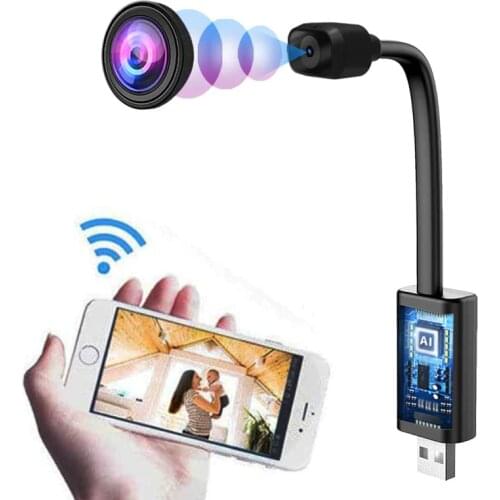 WiFi Home Security Camera 1080P USB Camera IP Security Surveillance with Night Vision Video with Motion Detection Remote Access