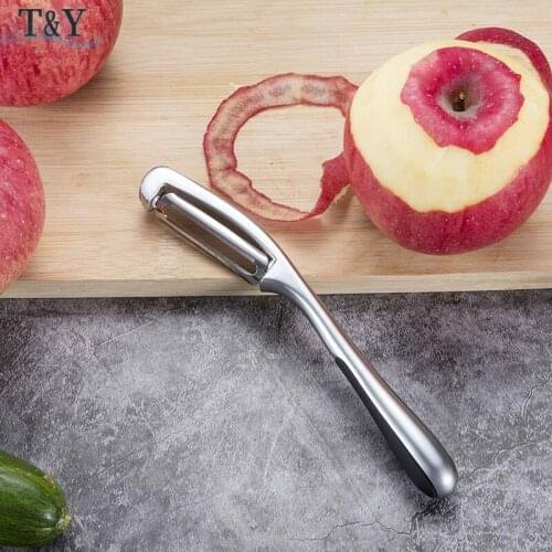 T&Y 1pc Potato Peelers for Kitchen,Good Quality Zinc Alloy Vegetable Zester, Fruit Peeler with Non Slip Comfortable Handle
