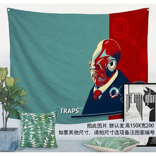 Classic Movie\Rock Band\Creative Pattern Flag Banner Cloth Art Retro Poster Tapestry Wall Sticker Hanging Painting Indoor Decor