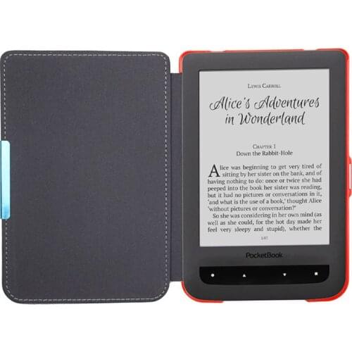 Fashion Wake Up Protective Cover for Pocketbook Basic 2 Touch Lux 2 614 615 E-book Leather Case