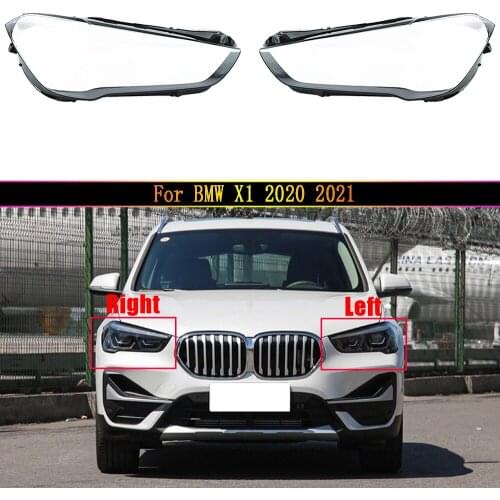 Headlight Lens For BMW X1 2020 2021 Headlamp Cover Car Replacement Auto Shell