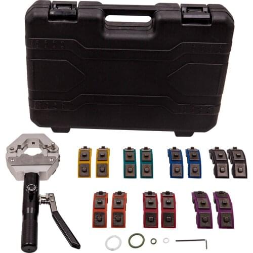 Brand New Hydraulic A/C Hose Crimper Air Conditioning Repair Crimping Die Tools Automotive