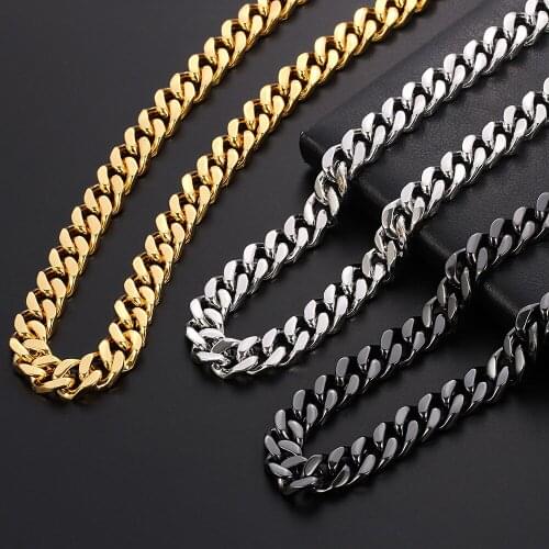 Men Women for Necklace Multi-layer Simple Design Retro Key Lock Necklace Punk Rock Hip Hop Clavicle Chain Trendy Charm Jewelry