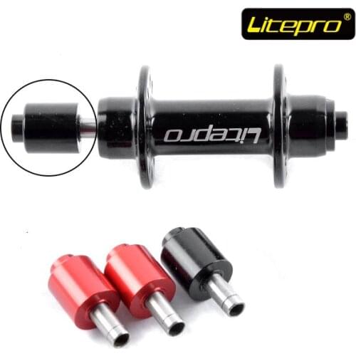 Litepro Bike Front Hub Convert From 74mm to 100mm Extend Converter Bicycle Parts