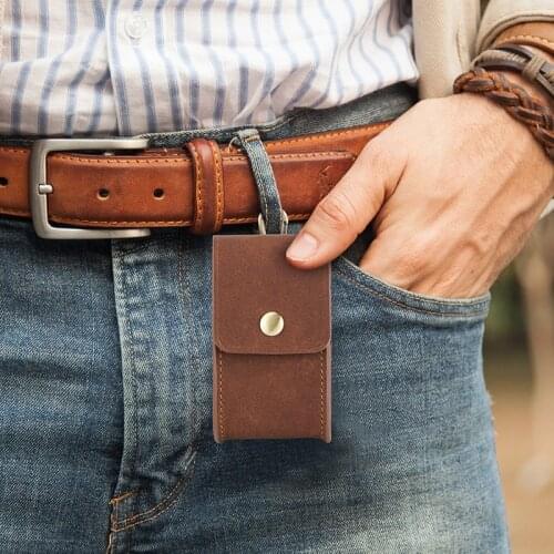 Luxury Genuine Leather Case for Microsoft Surface Earbuds Portable Travel Charging Box Earphone Cover for Microsoft Surface Case