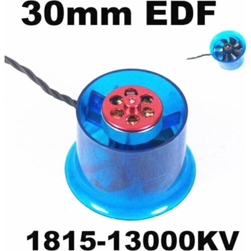 EDF HL3008 1815 13000kv Brushless Motor 30mm 8-blade EDF Ducted Fan Power System For RC Aircraft Airplane RC Model