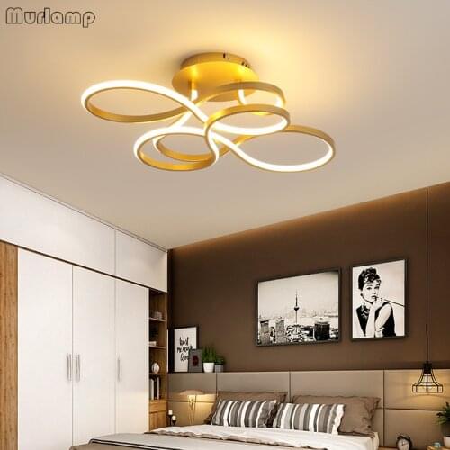 Murlamp modern minimalist bedroom living room creative flower led ceiling lamp LED ceiling lamp 90-260V